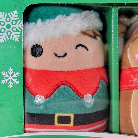 Squishmallow Seasonal Squad 5 Pack 4" UltraSoft Christmas Holiday Plush Set New - Picture 5 of 9